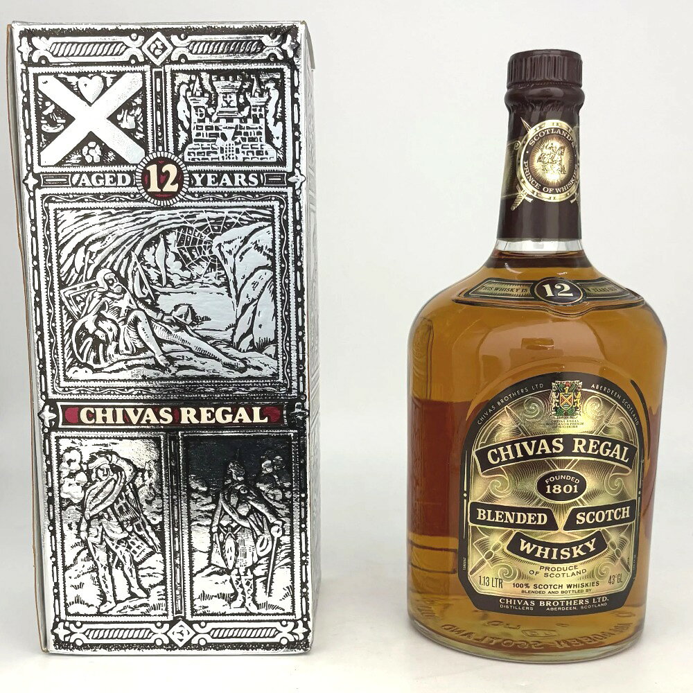 商品コードcf11719 アイテムウイスキー ブランドChivas Regal (シーバスリーガル) サイズ 液体容量1130ml アルコール度数43％ 保証期間初期不良(到着から1週間)のみ 商品状態 状態ランク S：未着用品・未使用品 全体 ボトル ラベル 液量 澱 全ての状態は良好です。 20歳以上の年齢を確認できない場合は酒類を販売いたしません。 この商品は古酒のため、沈殿物や浮遊物等が生じている場合があります。中身、コルク等の保証はできませんのでご了承ください。 画像に映っているものがすべてです。
