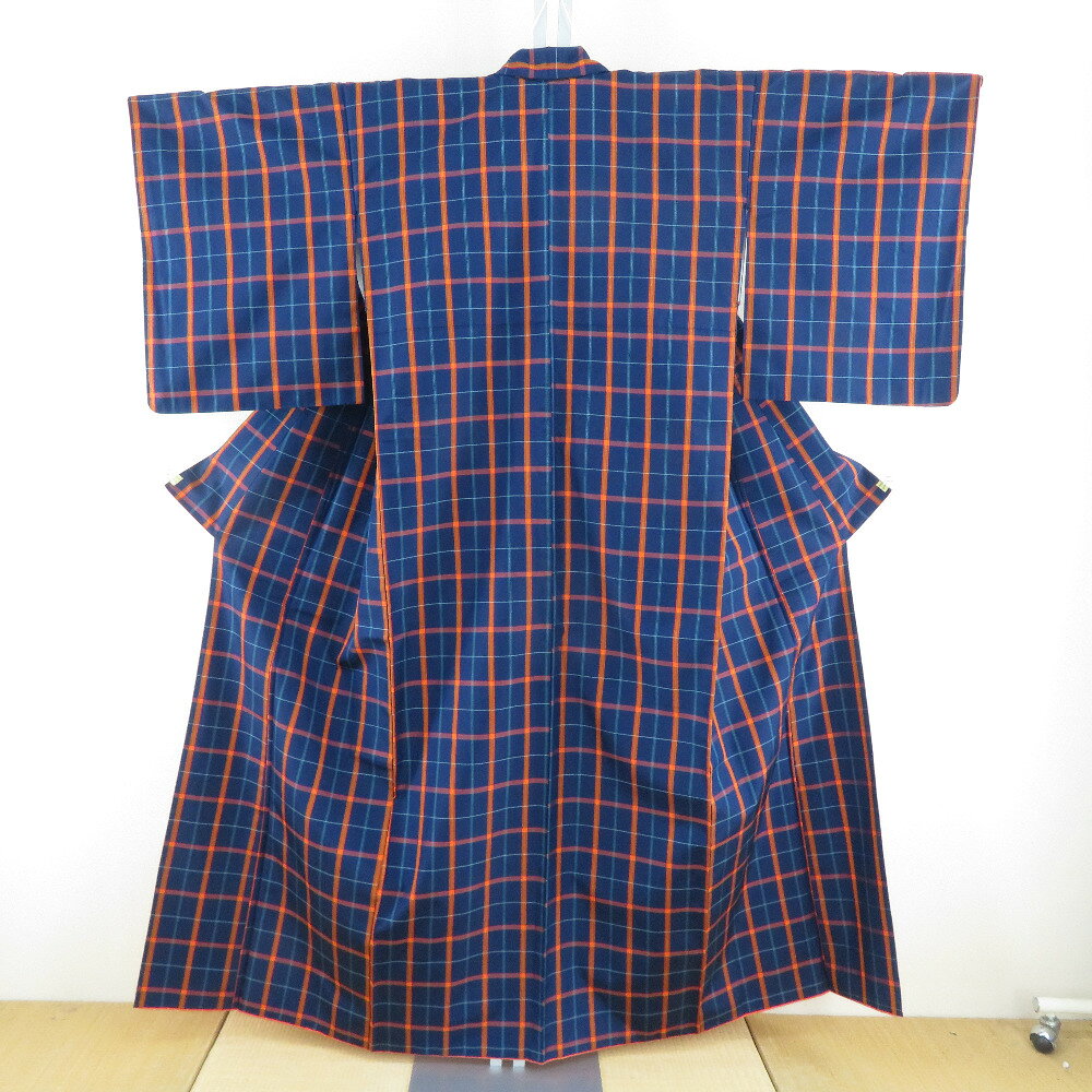 楽天市場】チェック柄（種類（着物）つむぎ）（和服｜レディース