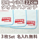 入園祝い 名入れ 名入れ無料 名前入り タオルハンカチ チームロゴB 3枚組み 国産 今治製 タオル 22cmx22cm 男の子 女の子 誕生日 プレゼント 誕...