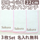 入園祝い 名入れ 名入れ無料 名前入り タオルハンカチ シンプルセット 3枚組み 国産 今治製 タオル 22cmx22cm 男の子 女の子 誕生日 プレゼント 誕生日プレゼント 通常6-7営業日お届け 百日祝い お七夜 【メール便対応】 ブランド ココロコ