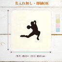 【即納 名入れ無し】 卒団 記念品 誕生日 プレゼント タオルハンカチ ハンドタオル スポーツシルエット バレーボールC 排球 趣味 部活 バレー部 卒部 卒業...
