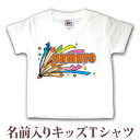 Tシャツ 誕生日 プレゼント 出産祝い 名入れ 名前入り キッズ ベビー 半袖 ポップデザイン パーティー 男の子 服 誕生日プレゼント 百日祝い お七夜 春夏...