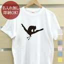 【即納 名入れ無し】 大人用 Tシャツ 誕生日プレゼント スポーツシルエット 新体操F バトントワリング 趣味 部活 新体操部 体操部 男子 女子 グッズ おも...