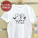 【即納 名入れ無し】 大人用 Tシャツ 誕生日プレゼント 寄り添うシマエナガ 兄弟 動物 小鳥 鳥 バード グッズ おもしろ 面白 忘年会 余興 景品 メンズ レディース 春夏 メール便送料無料 ブランド