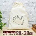 楽天出産祝い 名入れギフト ココロコ【即納 名入れ無し】 巾着袋 大 38×28cm 腹筋だいすき 筋トレ 運動 ダイエット 自重トレーニング トレーニング ジム 減量 メタボ ネコ 猫グッズ 動物 おもしろ 面白 おしゃれ ナチュラル オーガニックコットン 男の子 女の子 小学生 中学生 高校生 父の日 母の日 ブランド