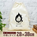 【即納 名入れ無し】 巾着袋 大 38×28cm 俺の本気 ライオンの本気 ライオン 獅子 動物 猛獣 燃える闘魂 グッズ おもしろ 面白 おしゃれ ナチュラル...