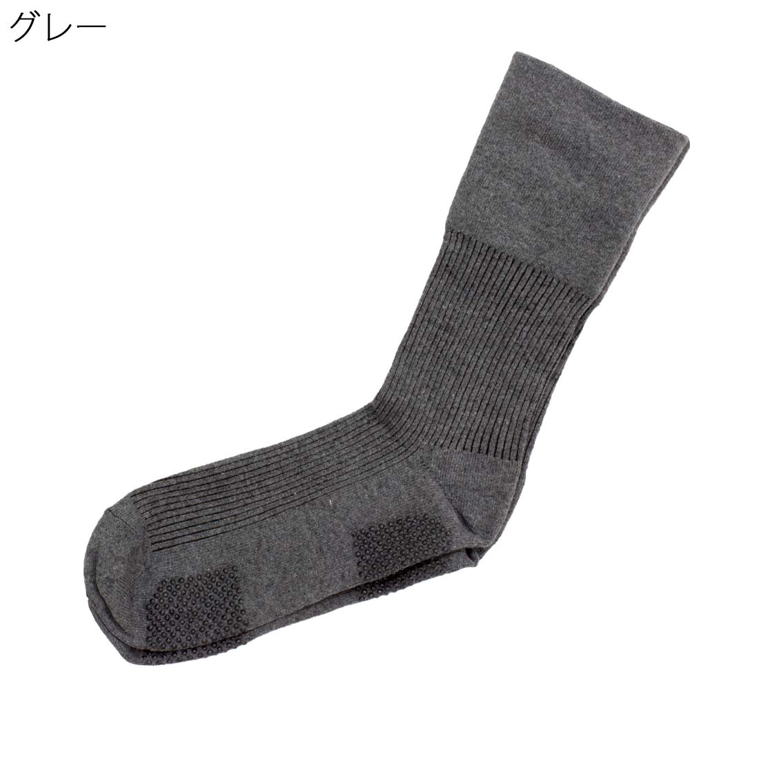 紳士 春夏 しめつけ解消 口ゴムなし ゆったり すべり止め 靴下 ソックス 父の日ギ...