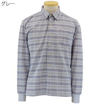 紳士服 シニア向け トップス■前開き 長袖 ジャガード ニット シャツ シニアファッション 70代 80代 90代 男性 紳士 メンズ 敬老の日 父の日 ギフト プレゼント