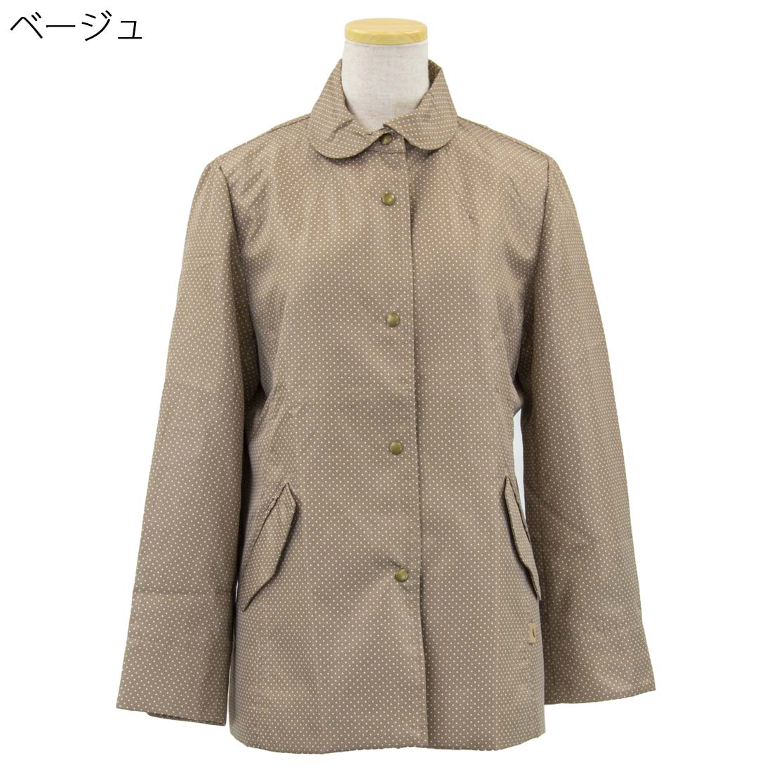 婦人 ナイロン ジャケット アウター シニアファッション　70代 80代　90代 母の日 春夏 敬老の日 cocorono22-10005297 cocorono 楽天市場店 サンプル画像2