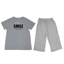 アウトレット レディース シニアファッション■薄手 綿混 プリント 半袖 上下セット ホームウェア 刺繍名入れ無料シニアファッション 敬老の日 母の日 ギフト ...