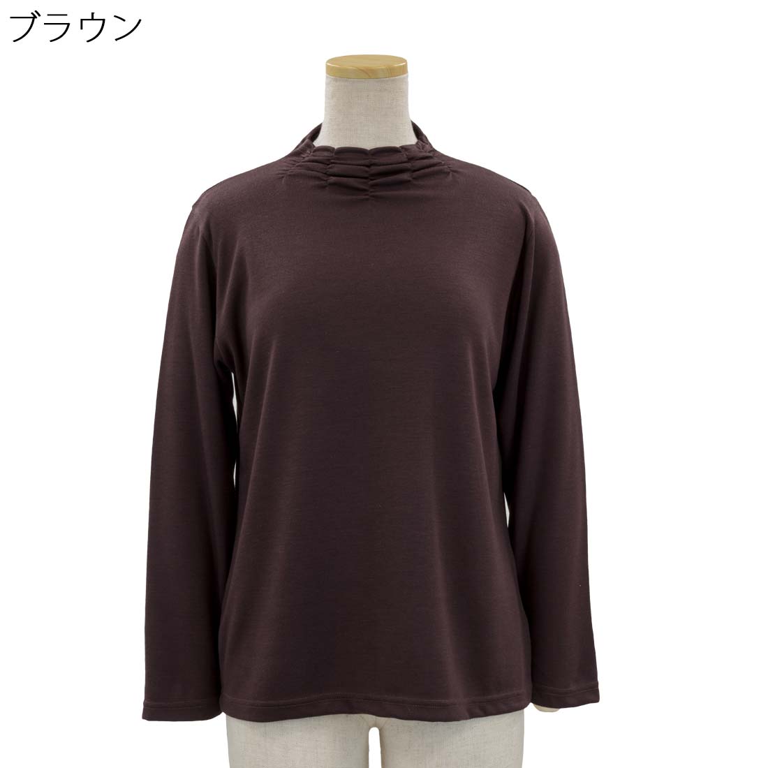 シニア向け シルク混 シャーリング カットソー シャツ 日本製 春秋 シニアファッション レディース 高齢者 70代 80代 90代 部屋着 外出着にも デイサービス、施設準備にも おしゃれ 通販 プレゼント 母の日ギフトにも 高齢者 cocorono22-10005867 cocorono 楽天市場店 サンプル画像2