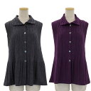 婦人 ストレッチ プリーツ ベスト 刺繍名入れ無料 (70代 80代 女性 婦人 高齢者服 ギフト 敬老の日 シニア向け 服 衣料 介護 老人 高齢者 母の日 ...