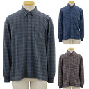 紳士服 シニア向け トップス 起毛 前開き 長袖 ななめボタンホール ニット シャツ シニアファッション 敬老の日 父の日 ギフト シニア 高齢者 70代 80...