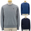 紳士 POLO BCS ロゴ刺繍 クルーネック セーター ニット シニアファッション 60代 70代 80代 90代 敬老の日 刺繍 名前 名入れ 高齢者 おし...
