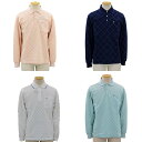 シニアファッション 春夏 トップス トロイ TOROY カノコ 長袖 ポロシャツ 紳士 60代 70代 80代 90代 敬老の日 刺繍 名前 名入れ 高齢者 おしゃれ 普段着 メンズ シニア 男性 紳士服 おじいちゃん お年寄り 介護 施設 デイサービス