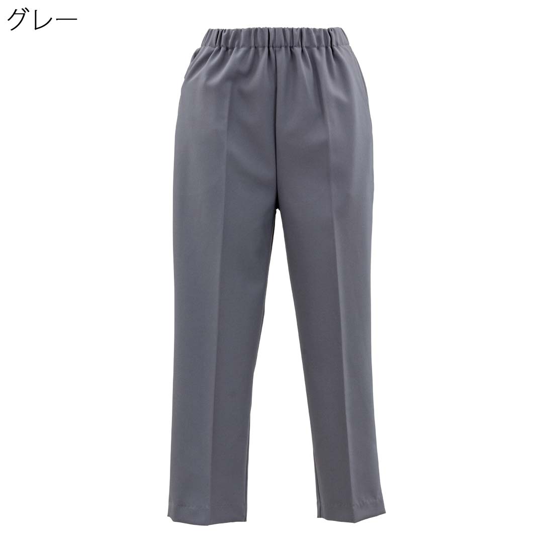 シニア レディース プチレディ 股下短め プレーン ストレッチ ウエストゴム 入替口付 パンツ ズボン 70代 80代 90代 シニアファッション 服 高齢者 女性 普段着 部屋着 お年寄り おしゃれ着 外出着 婦人 敬老の日 母の日 cocorono22-10006218 cocorono 楽天市場店 サンプル画像2