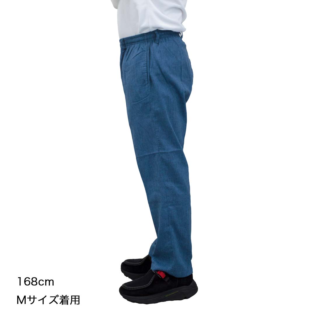 シニアファッション 春夏 メンズ 薄手 前ファスナー 麻混 イージーパンツ ストレート 紳士 60代 70代 80代 90代 敬老の日 刺繍 名前 名入れ 高齢者 おしゃれ 普段着 シニア 男性 紳士服 おじいちゃん お年寄り 介護 施設 デイサービス cocorono22-10000562 cocorono 楽天市場店 サンプル画像3