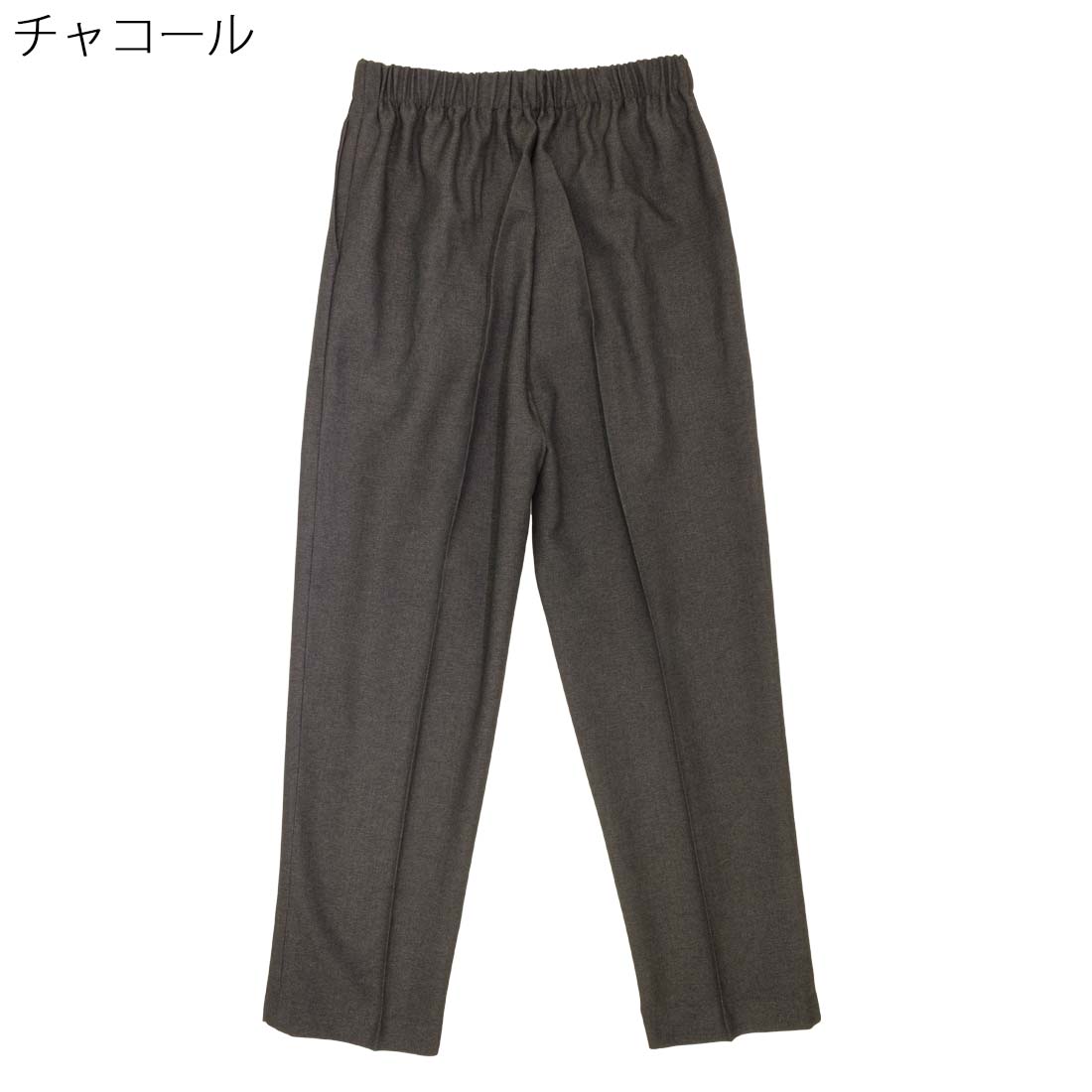 シニアファッション レディース 秋冬 日本製 ウエストゴム ヘリンボン 裏起毛 パンツ シニア向け 服 衣料 介護 老人 高齢者 女性 婦人服 服 あったか cocorono22-10006580 cocorono 楽天市場店 サンプル画像3