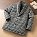あったか ソフト ガウン はんてん 取寄せ (敬老の日 シニア向け 服 衣料 介護用品 老人 高齢者 お年寄り 大きいサイズ シニア 60代 70代 80代 男性 紳士 メンズ 高齢者服 ギフト 刺しゅう)(トップス)