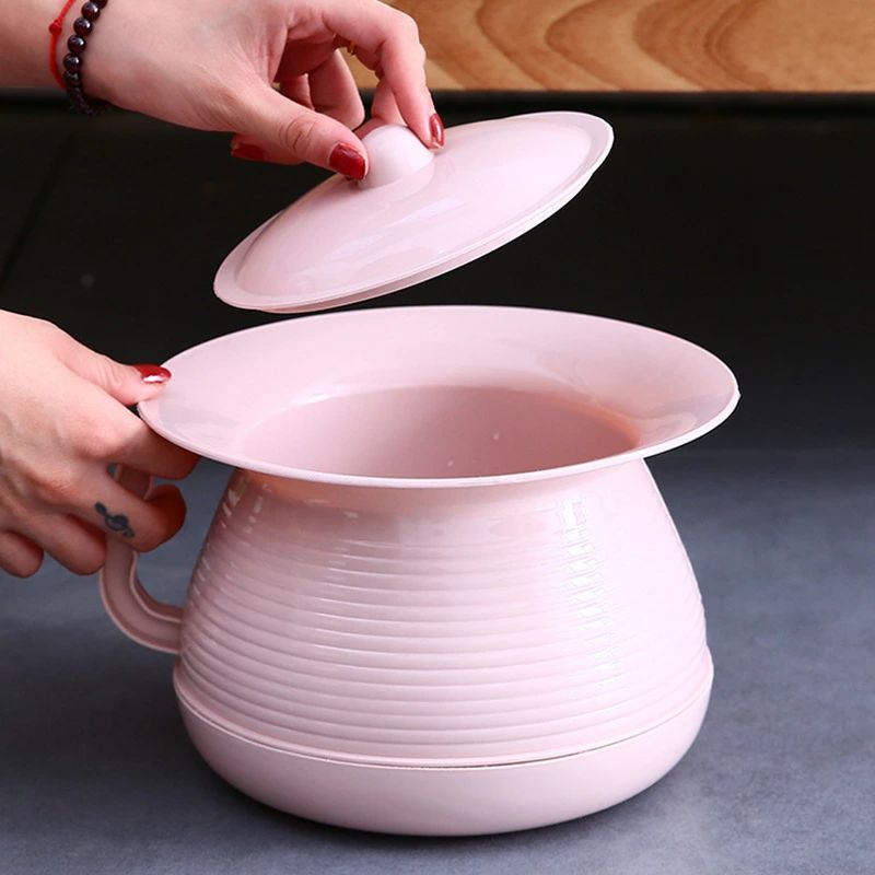 【送料無料】おまる トイレ おまる 寝室 小便器 ポータブルトイレ ふた付き 唾を吐...