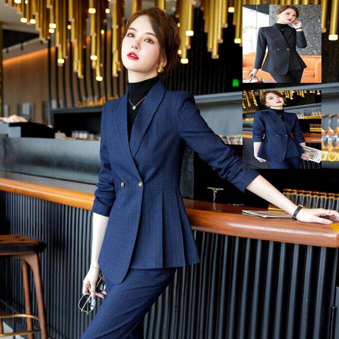 【送料無料】ビジネススーツ 2点 ジャケット+パンツ セットアップ リクルートスーツ 高品質 レディーススーツ 面接 一つボダンスーツ スリム パンツスーツ 入学式 卒業式 2点スーツセット きれいめ 結婚式 通勤 20代 30代 40代 ママ カジュアルスーツ 冠婚葬祭 二次会 S〜5XL