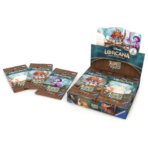 ディズニー・ロルカナ・TCG 日本語版 ブースターパック 大いなるアズライト DP-BOXおもちゃ こども 子供 8歳 その他ディズニーキャラ