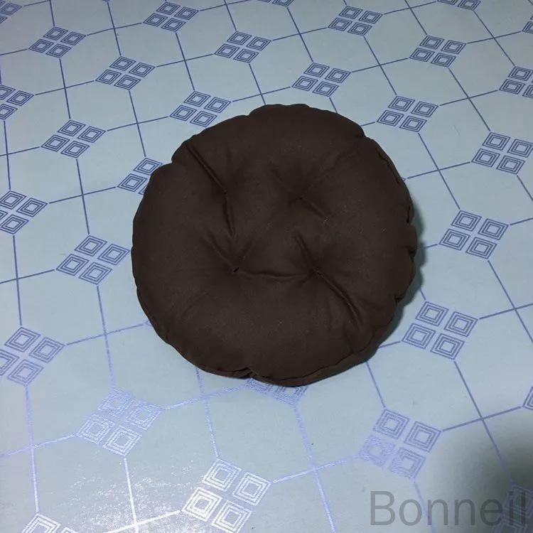 スツールカバー 丸椅子カバー 丸型 回転椅子カバー クッションカバー 無地 キャスタースツールカバー 診察椅子カバー クッション 厚さ約7cm エステスツールカバー 椅子 いす用 丸型カバー 座面保護用クッション付き耐久性抜群の椅子カバー [3]