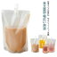 100個セット スパウトパウチ ジュースパック キャップ付 大口径 50ml 100ml 150ml 200ml 250ml 300ml 3..