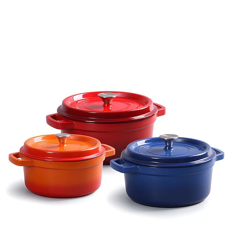 鋳物ホーロー鍋 22cm 24cm 26cm 28cm 鍋 鋳物 無水調理 両手鍋 煮る 煮込み お米が美味しい 炊飯 無水..