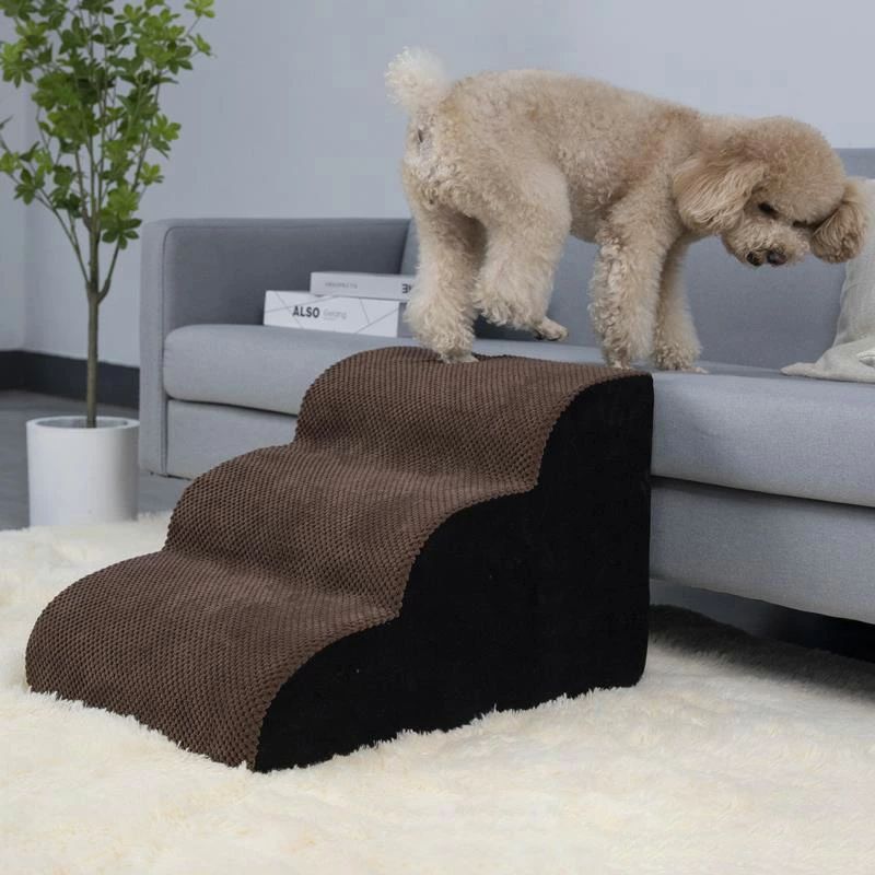 犬 階段 クッション ステップ なだらか ドッグステップ ペット スロープ 踏み台 滑...
