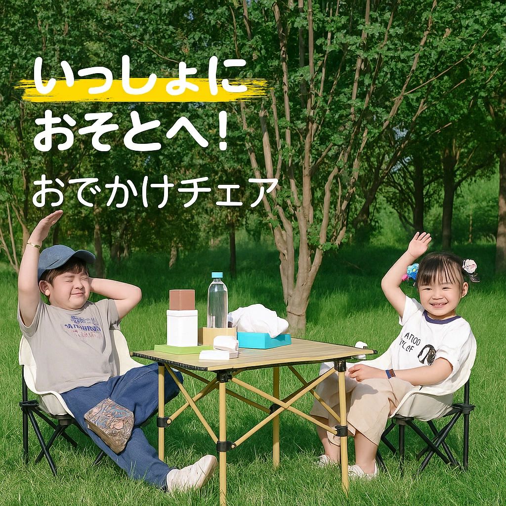 折りたたみチェア 子供用 キッズチェア アウトドア 椅子 こども キャンプチェア 持ち運び軽量 携帯便利..