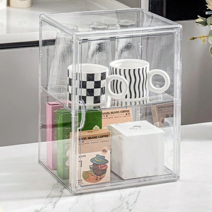 フィギュアケース コレクションケース 透明 収納 45cm*33m*33m コレクションケース ビッグサイズ コレ..