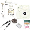 楽天COCO暮らしの楽天市場店富士フイルム チェキ mini 8プラス FUJIFILM instax mini8+ 接写レンズ 純正ショルダーストラップ付き バニラ チェキカメラ Instax mini8 プラス 富士フィルム インスタントカメラ 富士 フィルム インスタックスミニ インスタックス かわいい ネックストラップ 推し活グッズ