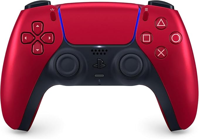 【純正品】 DualSense ワイヤレスコントローラー コバルト ブルー CFI-ZCT1J09 ヴォルカニック レッド CFI-ZCT1J07 スターリング シルバー​ CFI-ZCT1J08 プレステ ゲーム ジョイスティック プレイステーション5 PS5 メタリック PS5コントローラー コードレス sony ソニー