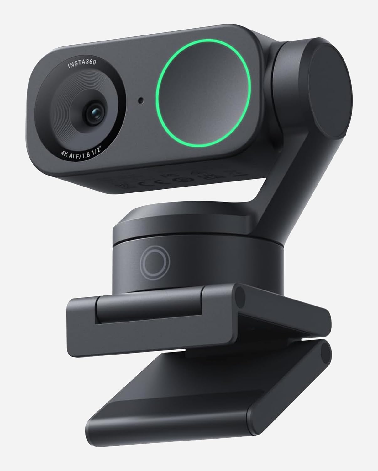 Insta360 Link 2 Webカメラ 4K ウェブカメラ PTZ 1/2インチセンサー AI追跡 ジンバル搭载 HDR AIノイズキャンセリング マイク付 AIカメラ ビデオ通話 会議用 Zoom Teams Twitchに対応 PC/Windows/Mac用 VoIP機器 ビデオ会議 ライブ配信 高級WEBカメラ テレワーク インスタ360