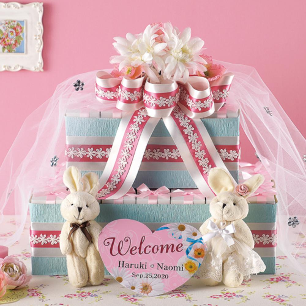 【25日限定P5倍+200円OFFクーポン】 シュガーラビット(ハートクッキー) 50個セット プチギフト 【hearty】 結婚式 ウェディング おしゃれ 退...