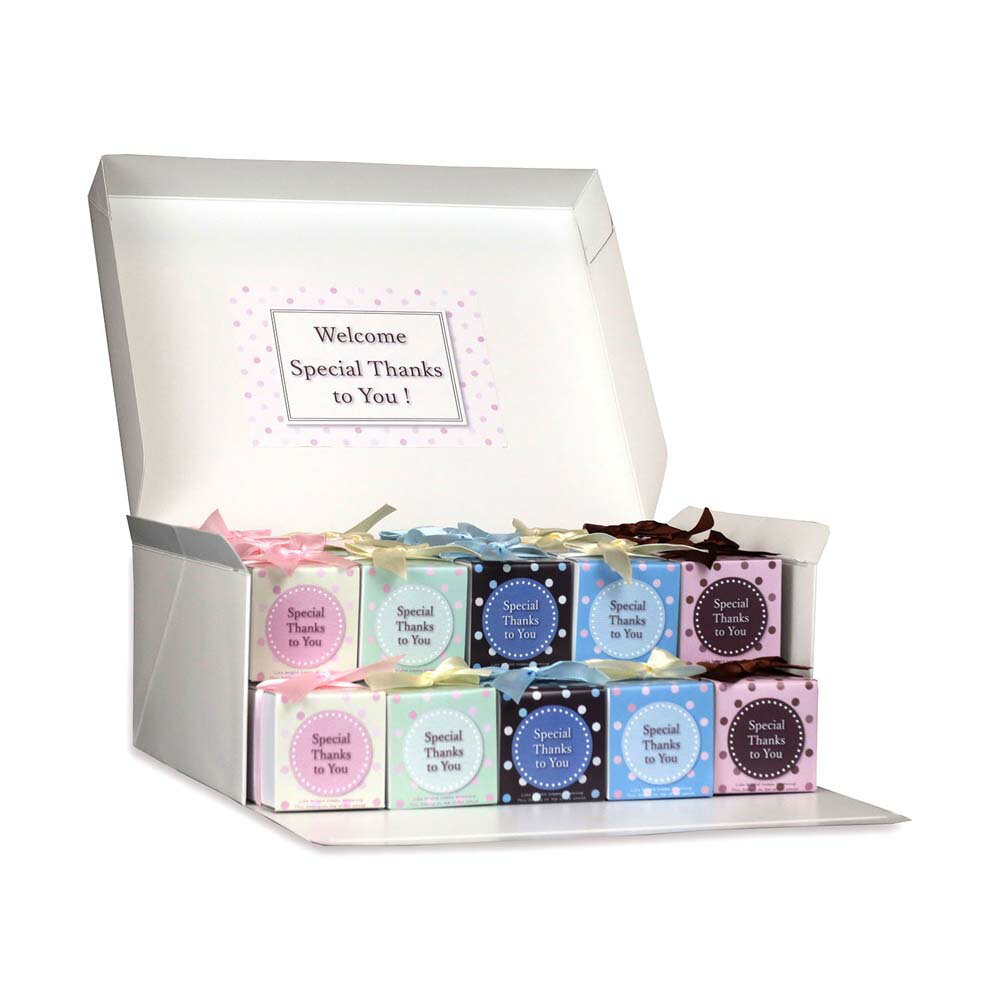 【25日限定P5倍+200円OFFクーポン】 プチギフト お菓子 キューティーキューブBox 【Hazuwell】応援 退職 大量 個包装 結婚式 卒園 卒業 ...