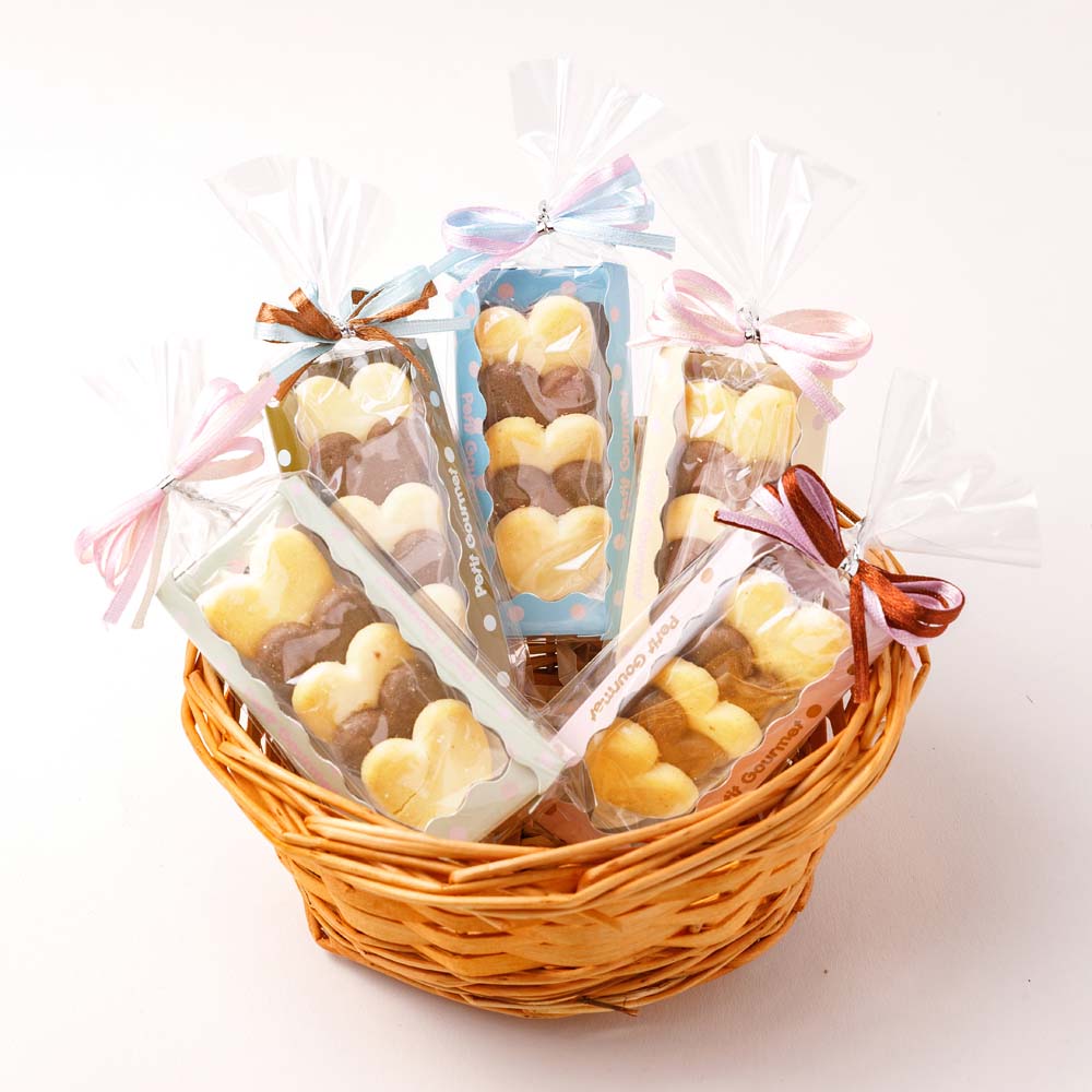 プチギフト専門店 ココサブの【18日20時〜P10倍+180円クーポン】 プチギフト お菓子 Happy Heart cookies 【Hazuwell】応援 退職 大量 個包装 結婚式 職場 卒園 卒業 お中元 御中元 センスのいい お礼 ありがとう ギフト ばらまき 産休 挨拶 子供 お世話になりました ハズウェル｜アングル2