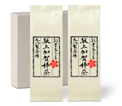 【7月1日以降お届け】丸八製茶場　献上加賀棒茶2袋セット　60g袋入×2袋（F2-123）