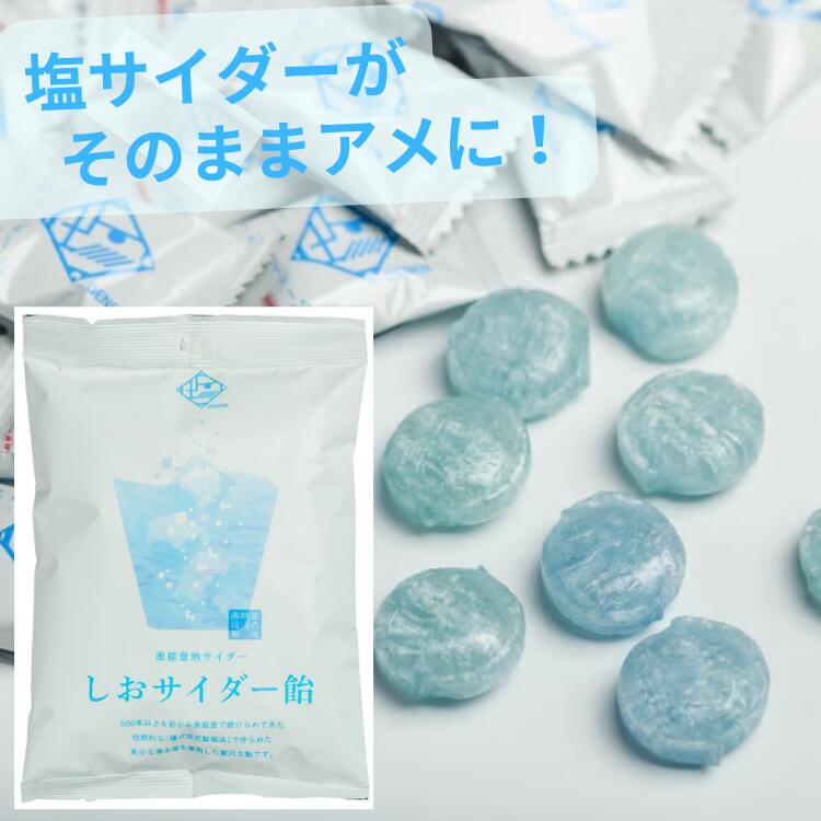 【製造待ち　欠品中です】しおサイダー飴　90gAnte アンテ　DENENブランド【アンテさんからの直送のみ】【代金引換不可】のサムネイル