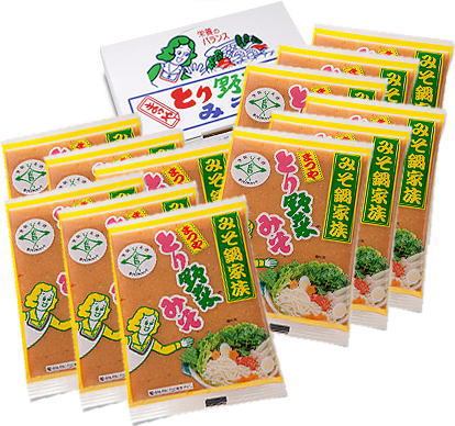 【入荷待ち】 ■まつや　とり野菜みそケース売り（12袋入） 1