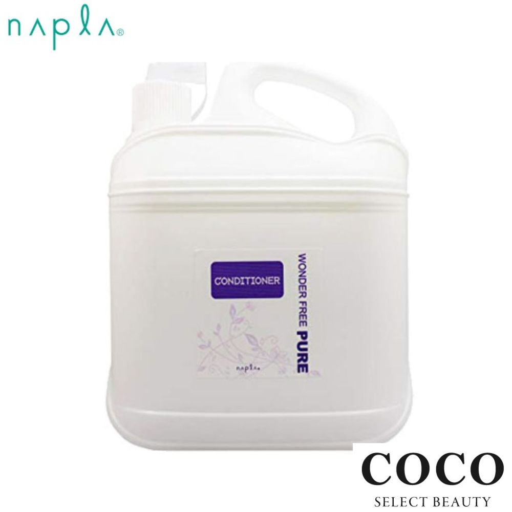 ＼ポイント増量中／ ナプラ ワンダー フリーピュア コンディショナー 4000mL 業務用 napla wwonde rfree pure ハーブ 保護 手荒れ 指にもやさしい グリチル酸ジカリウム