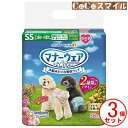 【3個セット】マナーウェア 女の子用 SSサイズ ピンクリボン・青リボン 38枚入り【×3個】 超小〜小型犬用◆犬用 おむつ ユニチャーム