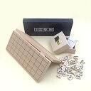 Shogi Board: No. 4 Folding Shogi Board Size: Approx. 10.2 x 11.8 inches (26 x 30 cm), Thickness: Approx. 0.5 inches (12 mm) You can play with regular sized pieces and it is an affordable shogi board for the introduction of Shogi Pieces: Wooden Top Betsu, Genhei Paulownia Box We ask that you be aware of the deformation defects such as misalignment of the presses or gaps of the shogi pieces that are prioritized at the price