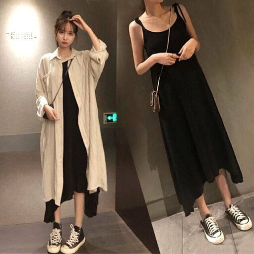 【送料無料】レディース 【セットアップ】ロングシャツ+キャミワンピース ツーピース 大人可愛い ママコーデ ママファッション 韓国 オルチャンファッション 人気 トレンド 新作 20代 30代 40代 きれいめ レトロ シンプル 定番 スタイリッシュ お出かけ デート おしゃれ 【送料無料】レディース 【セットアップ】ロングシャツ+キャミワンピース ツーピース 大人可愛い ママコーデ ママファッション 韓国 オルチャンファッション 人気 トレンド 新作 20代 30代 40代 きれいめ レトロ シンプル 定番 スタイリッシュ お出かけ デート おしゃれ