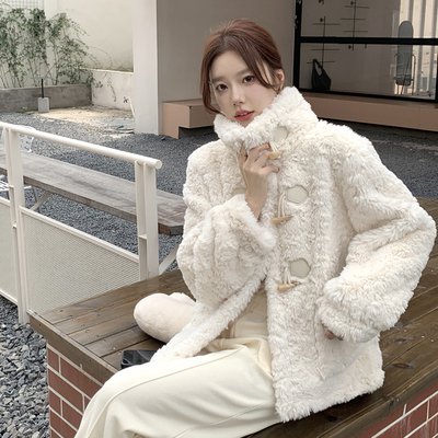 AGATE  LAVEL  ファーフード付き　ダッフルコート AGATE LAVEL ファーフード付き ダッフルコート セール】 ファー