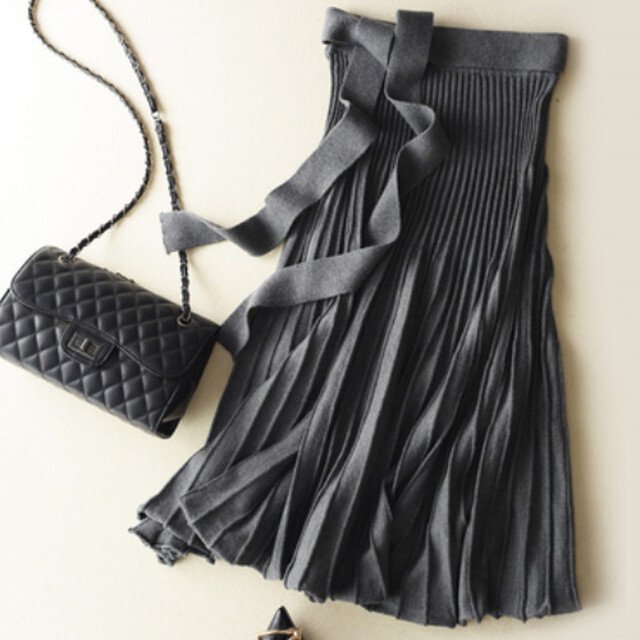 レディースロングスカートプリ—ツス...