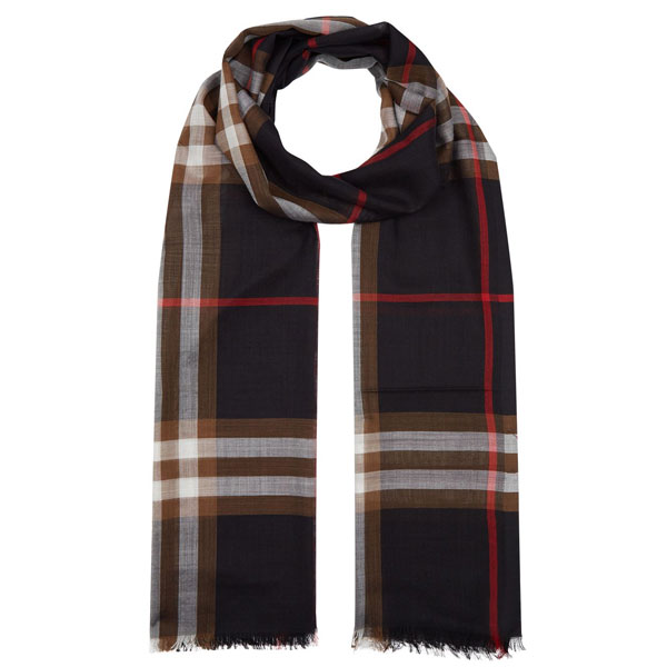 バーバリー マフラー（メンズ） バーバリー ロンドン Burberry ストール メンズ レディース マフラー スカーフ チェック柄 【送料無料】 ブランド バーバリー正規品販売店 直営アウトレット店より直輸入