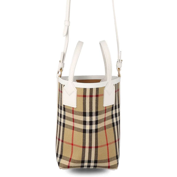 バーバリー ロンドン Burberry バッグ レディース トートバッグ 2Way チェック柄 かばん 鞄 【送料無料】 ブランド バーバリー正規品販売店 直営アウトレット店より直輸入