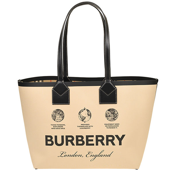 バーバリー ロンドン Burberry バッグ メンズ レディース トートバッグ キャンバス ポーチ付き かばん 鞄 【送料無料】 ブランド バーバリー正規品販売店 直営アウトレット店より直輸入